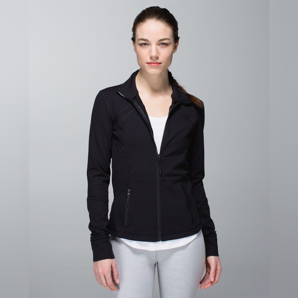 lululemon athletica Black Full-Zip Performance Jacket